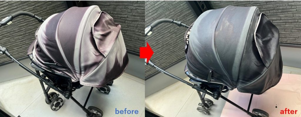 幌日焼けの色塗り