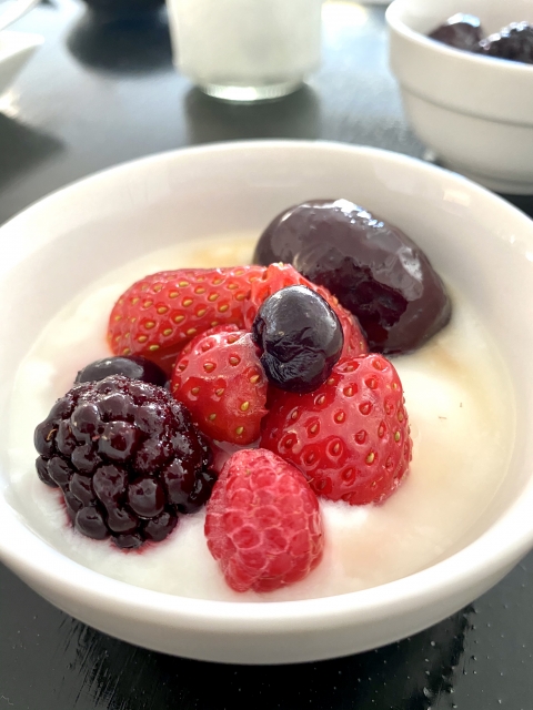 なつめヨーグルト