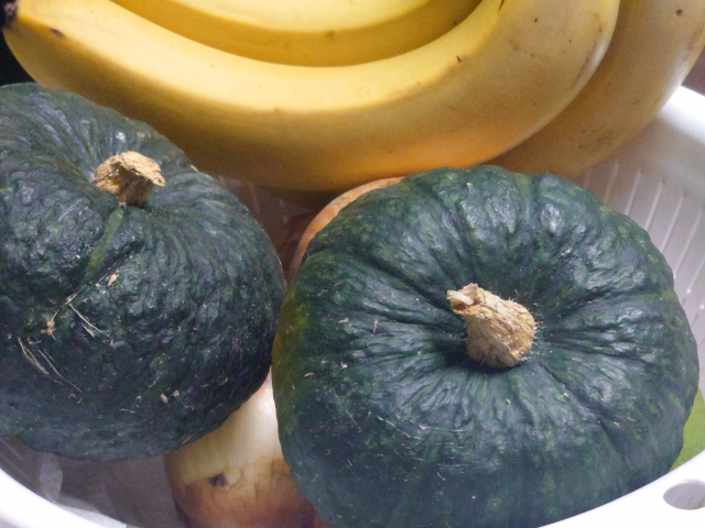 ばななとかぼちゃ